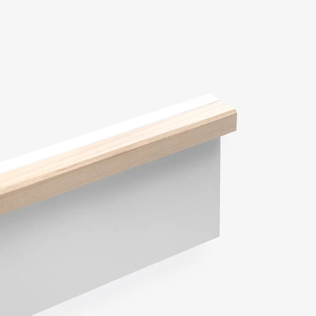 Wooden handle for drawer