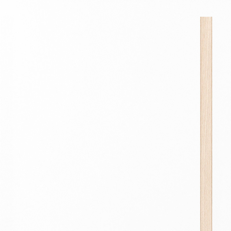 Grande porte Acrylique opaque Blanc Mat