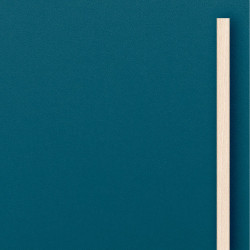 Grote deur in MDF Petroleumblauw