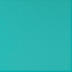 Turquoise translucent acrylic back panel