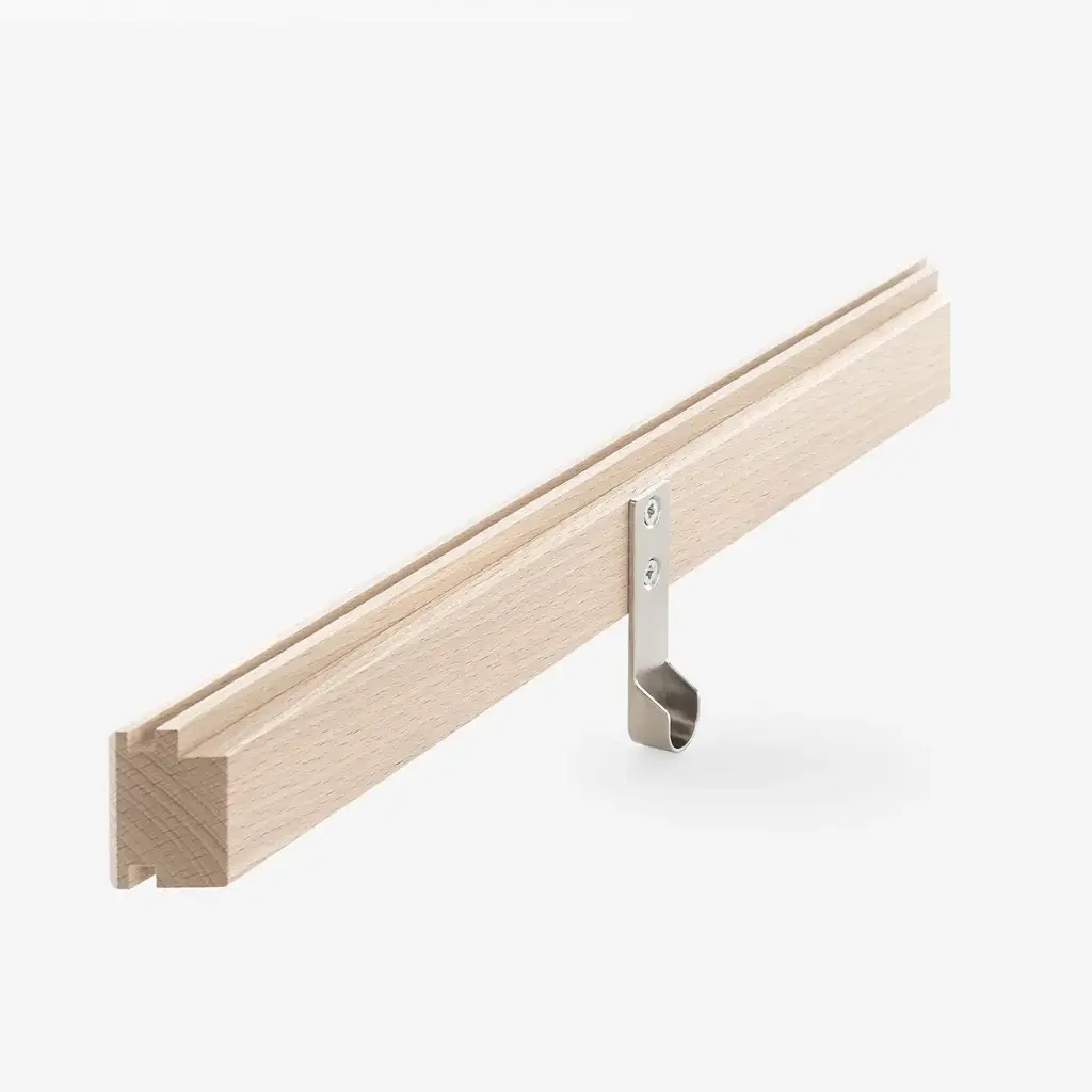 Lower side crosspiece with support for wardrobe