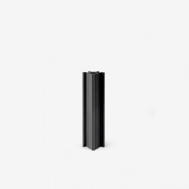 Threaded alu black foot