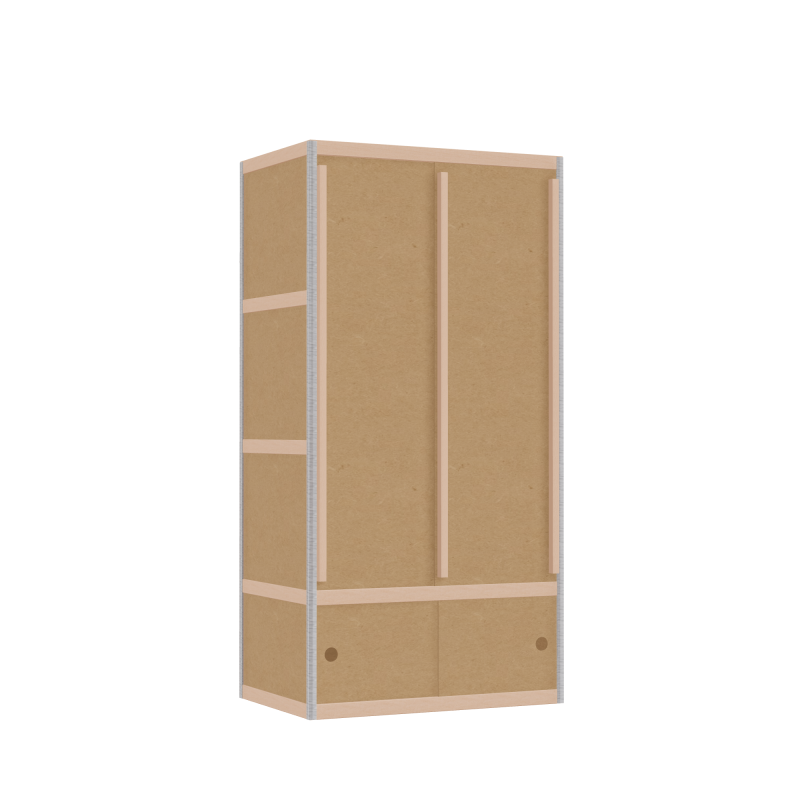 Wardrobe (158x80x52 cm)