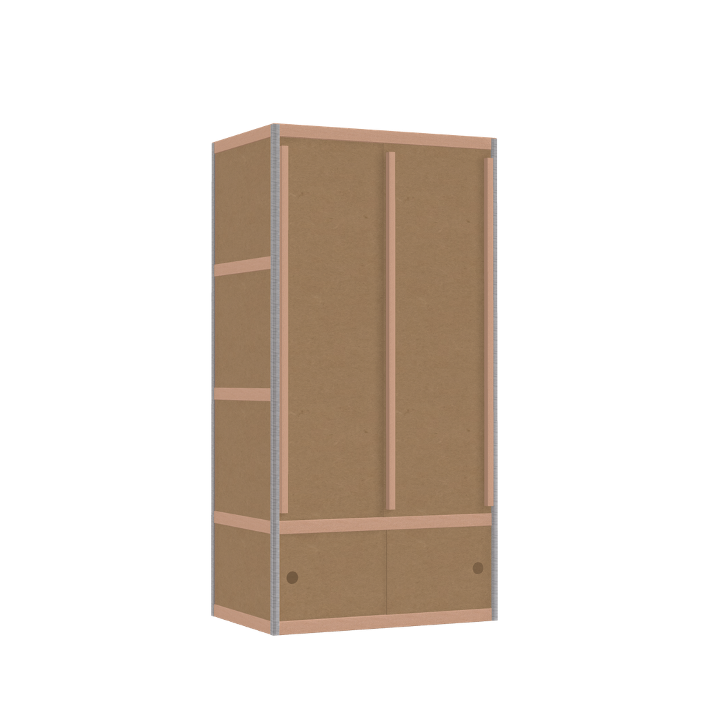 Wardrobe (158x80x52 cm)