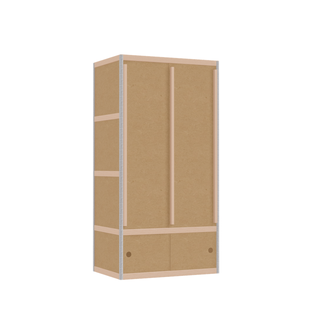 Wardrobe (158x80x52 cm)