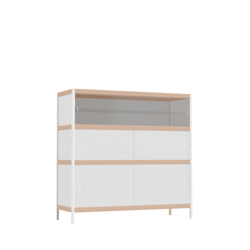 Kast (117x120x42 cm)