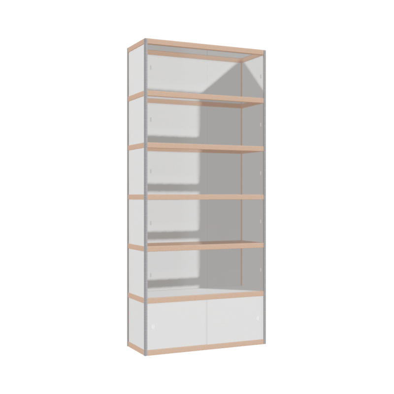 Display cabinet (250x110x42 cm)