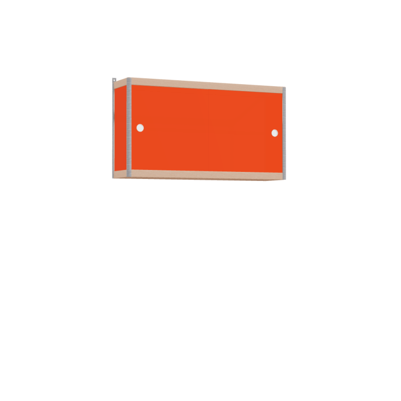 Hanging cabinet (55x100x25 cm)