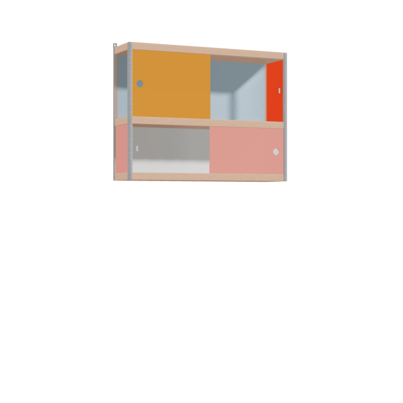 Meuble suspendu (76x100x25 cm)