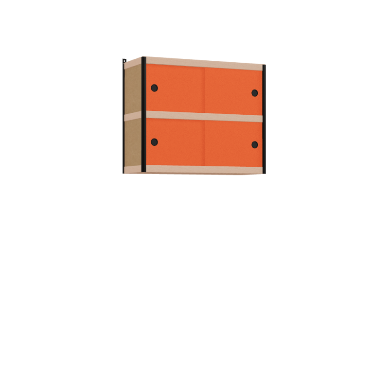 Zwevende kast (66x80x32 cm)