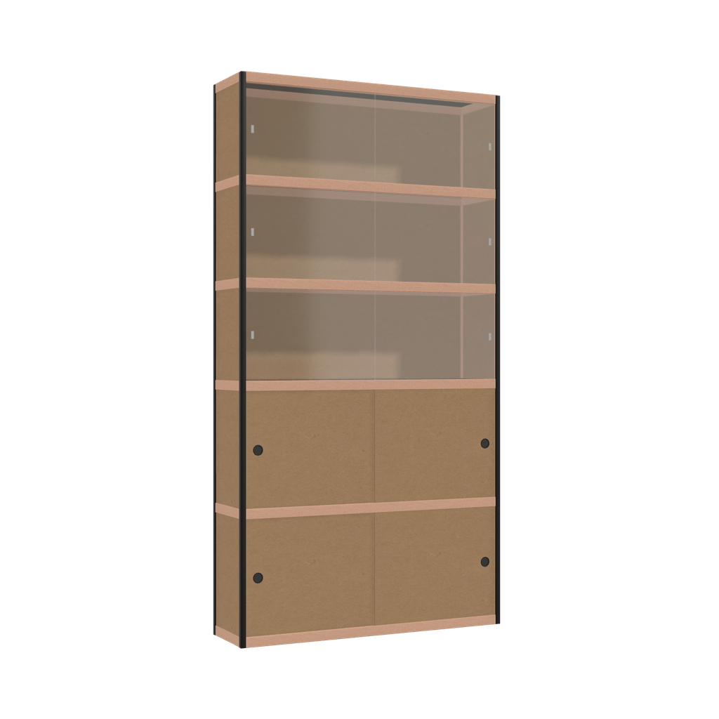Vitrine (229x120x32 cm)