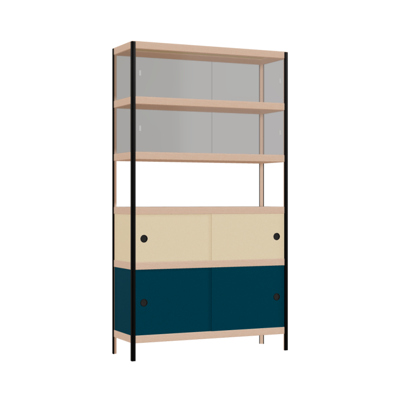 Vitrine (179x100x32 cm)