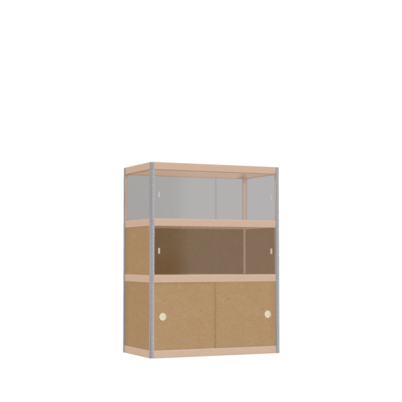 Vitrine (107x80x42 cm)