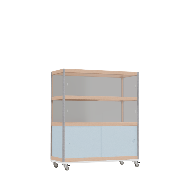 Display cabinet (116x100x42 cm)