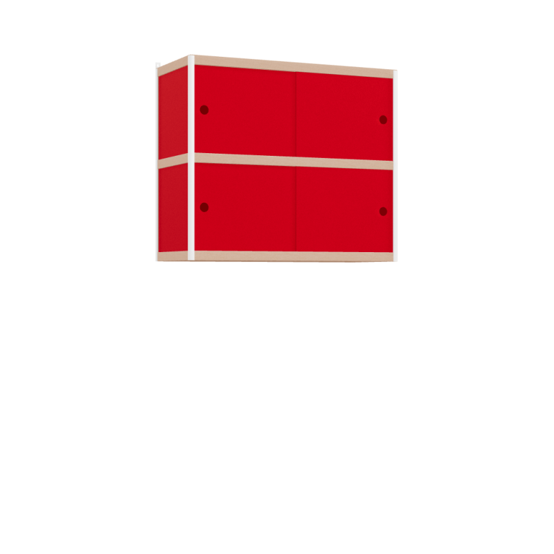 Zwevende kast (86x100x42 cm)