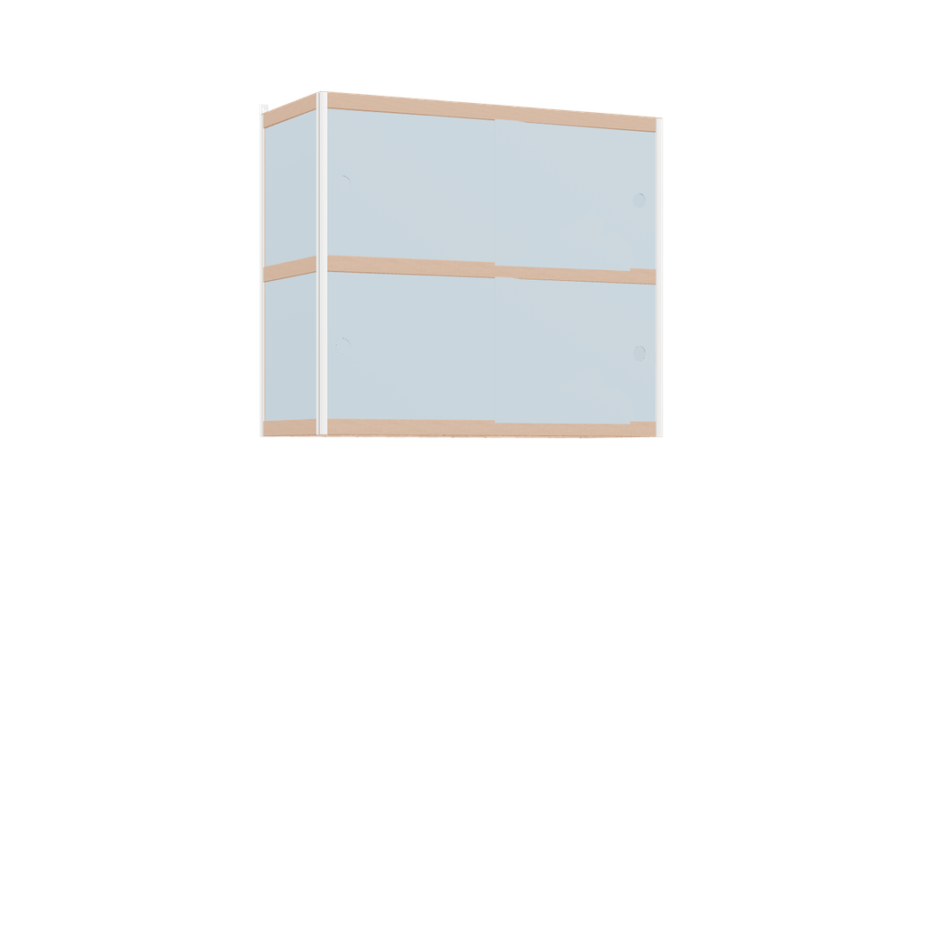 Meuble suspendu (86x100x42 cm)