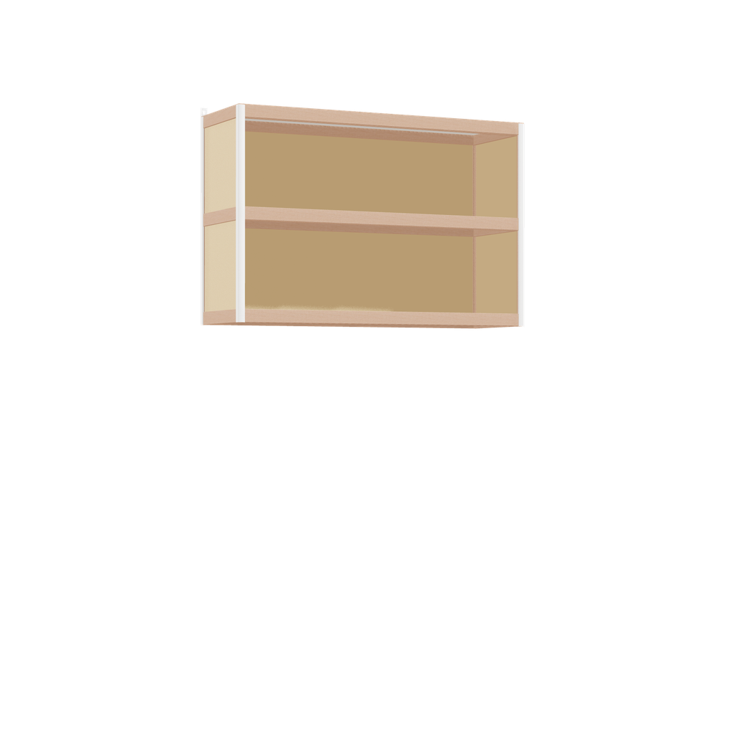 Zwevende kast (66x100x32 cm)