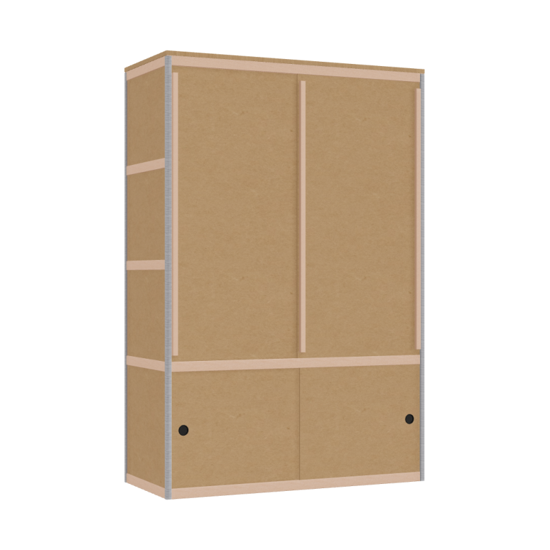 Kleerkast (179.8x120x52 cm)