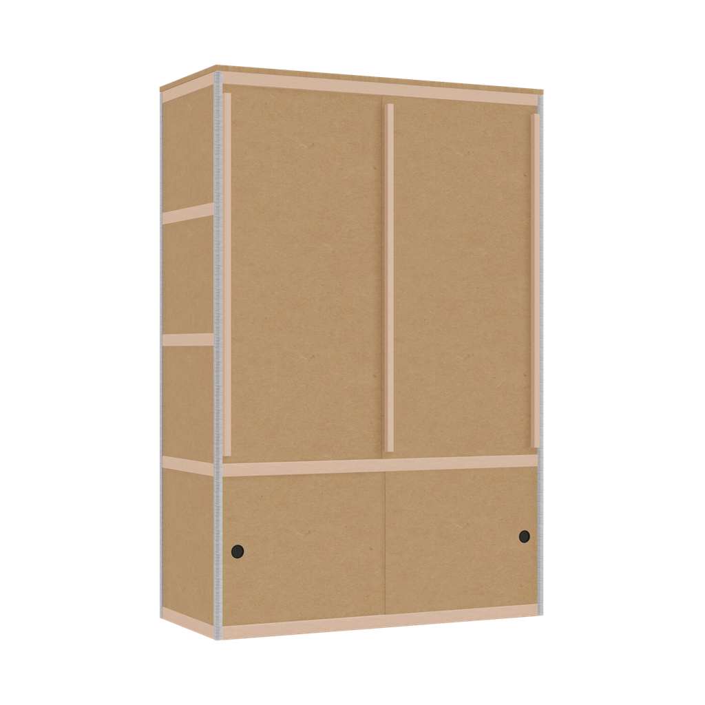 Wardrobe (179.8x120x52 cm)