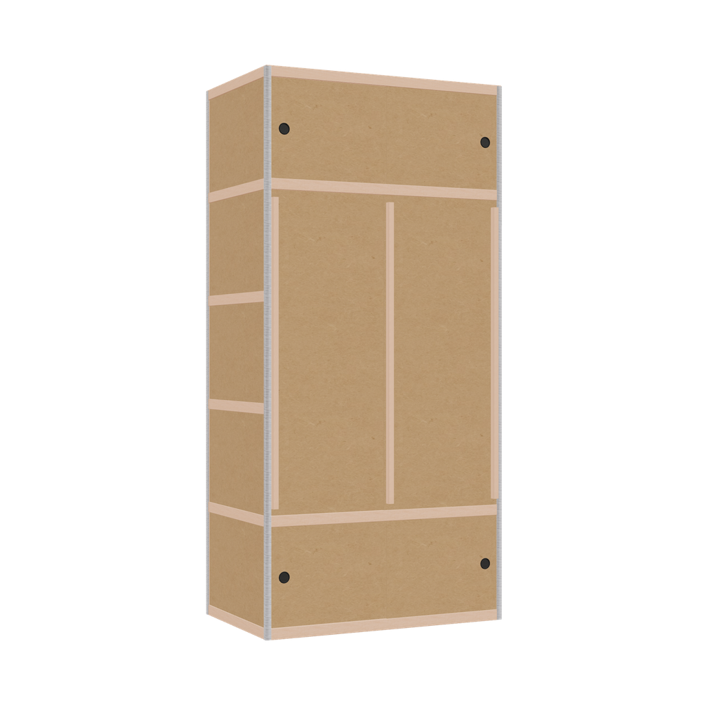 Kleerkast (209x100x62 cm)