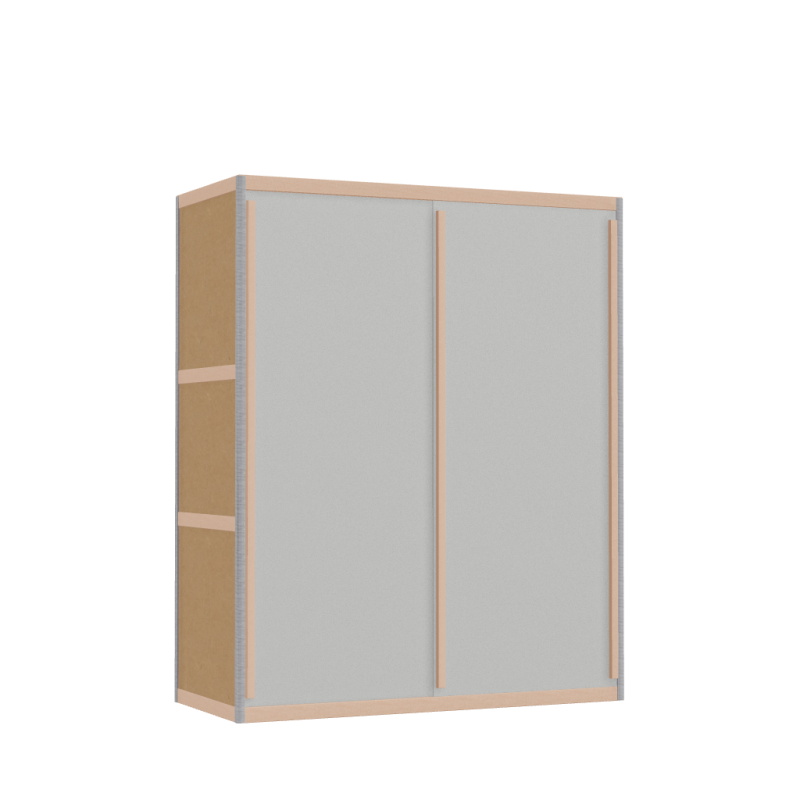 Kleerkast (147x120x52 cm)