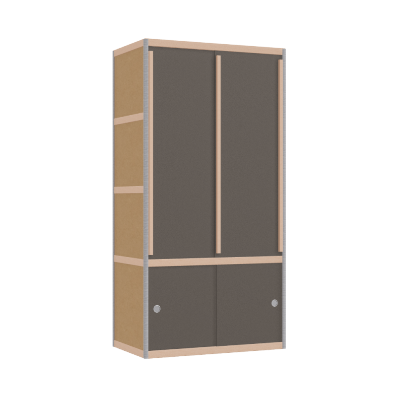 Wardrobe (178x90x52 cm)