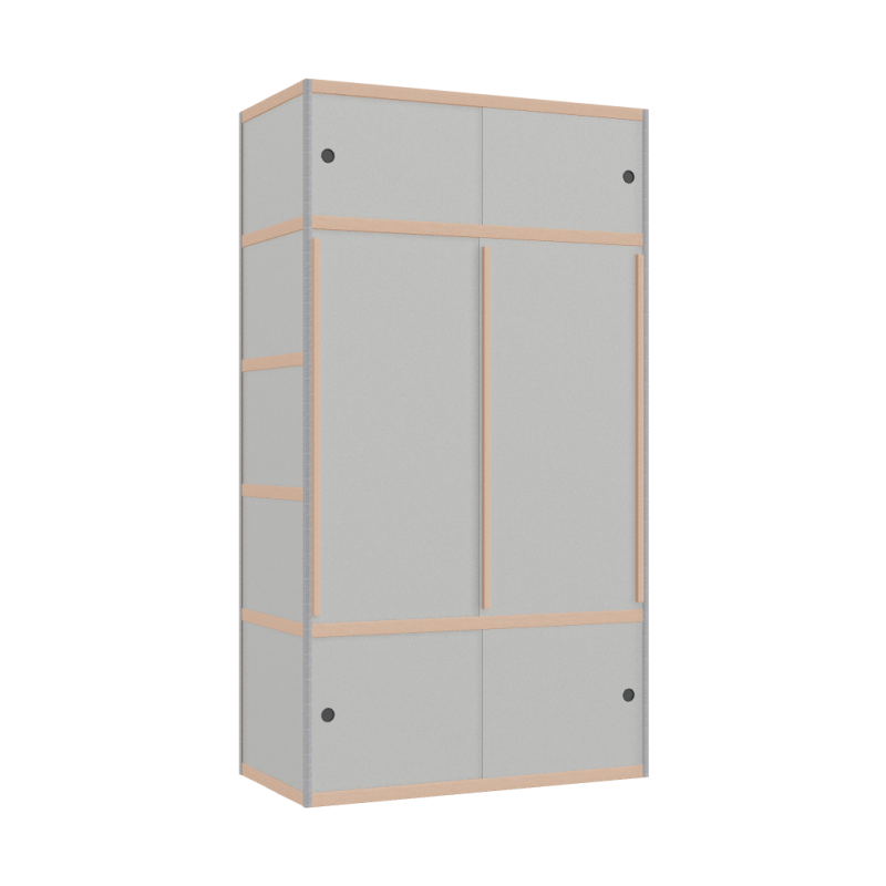 Wardrobe (219x120x62 cm)