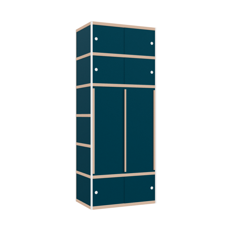 Kleerkast (250x100x62 cm)