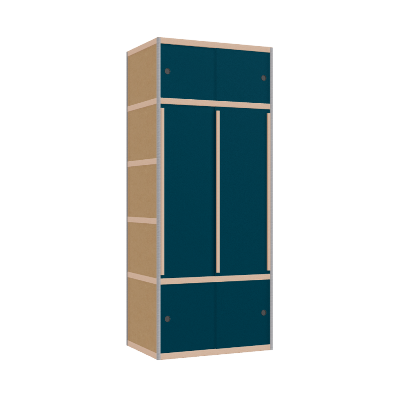 Wardrobe (219x90x62 cm)