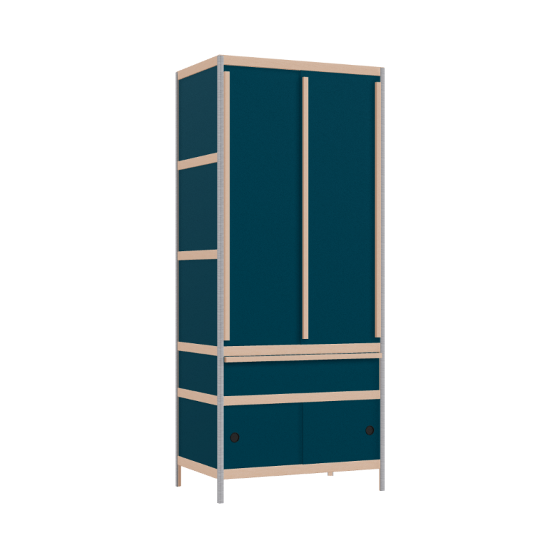 Wardrobe (189x80x52 cm)