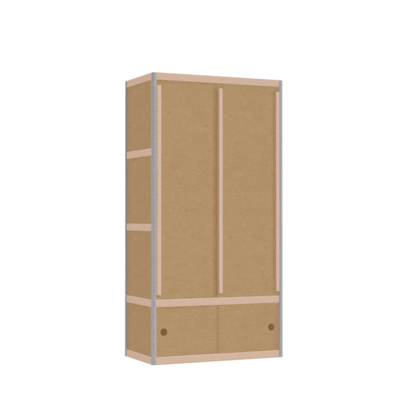 Kleerkast (158x80x42 cm)