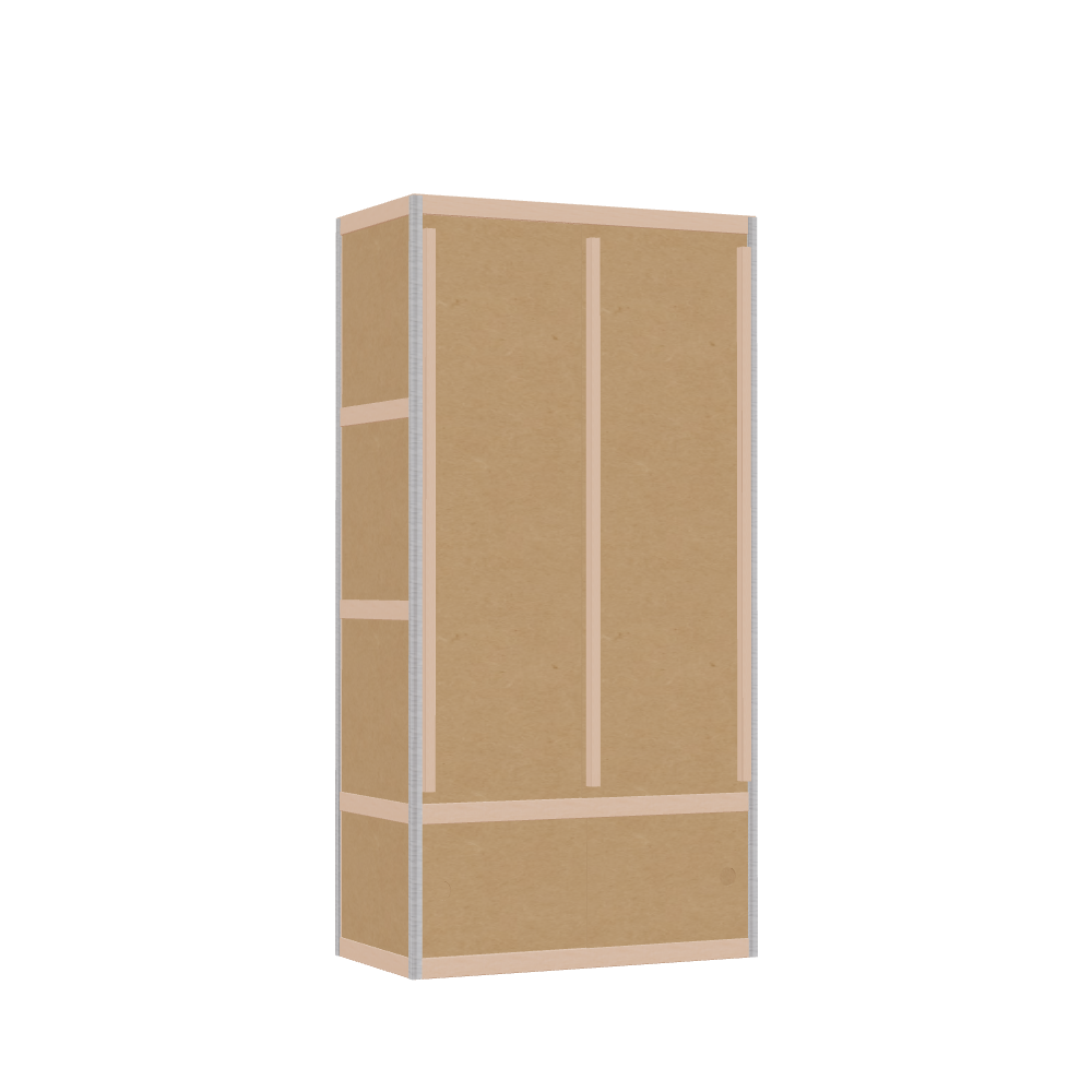 Wardrobe (158x80x42 cm)