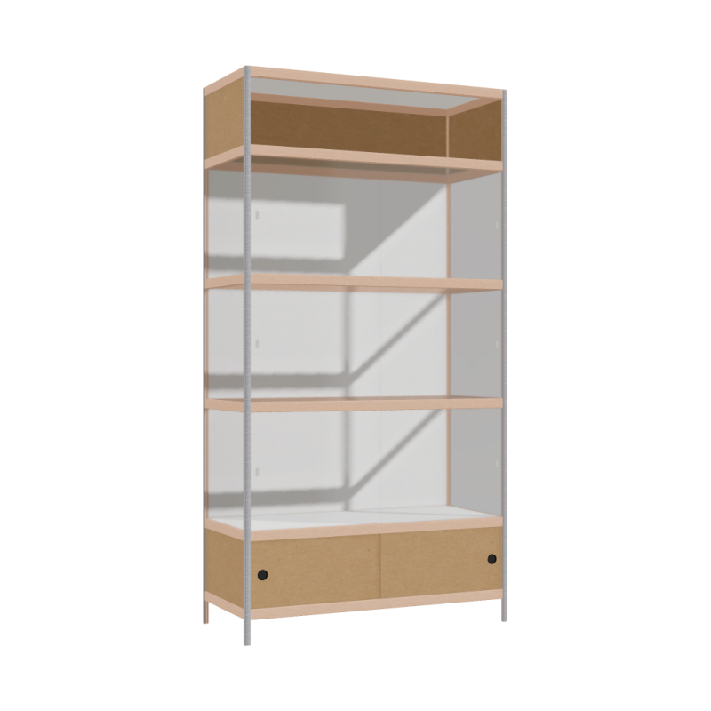 Display cabinet (229x120x52 cm)