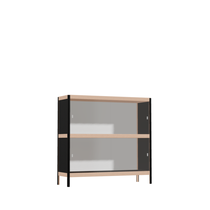 Display cabinet (96x100x32 cm)