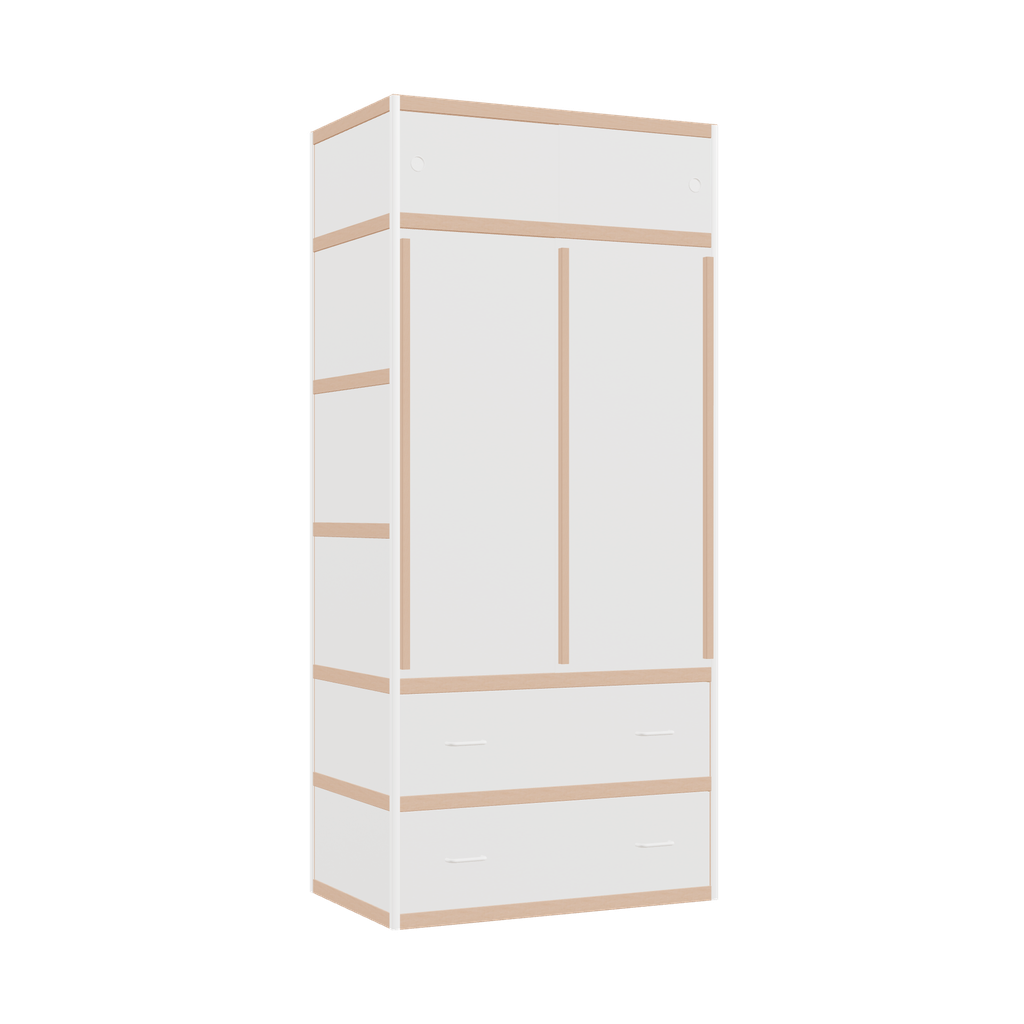 Penderie (220x100x62 cm)