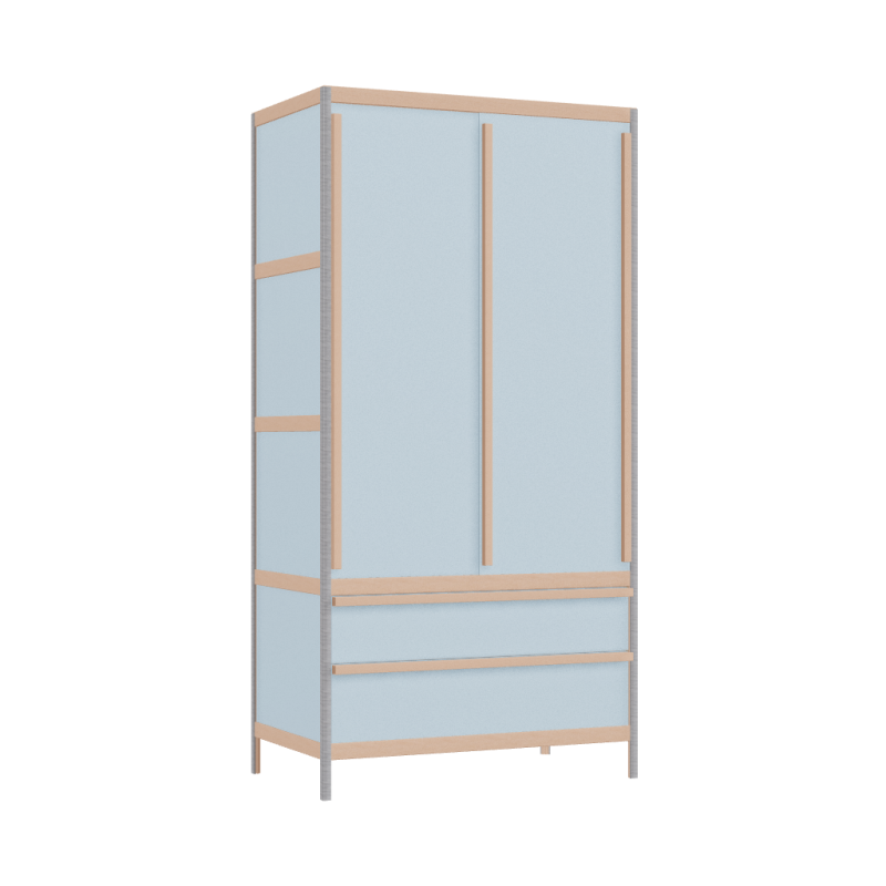 Wardrobe (178x90x52 cm)
