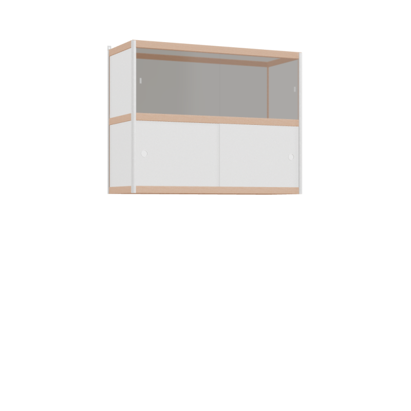 Zwevende kast (86x110x42 cm)