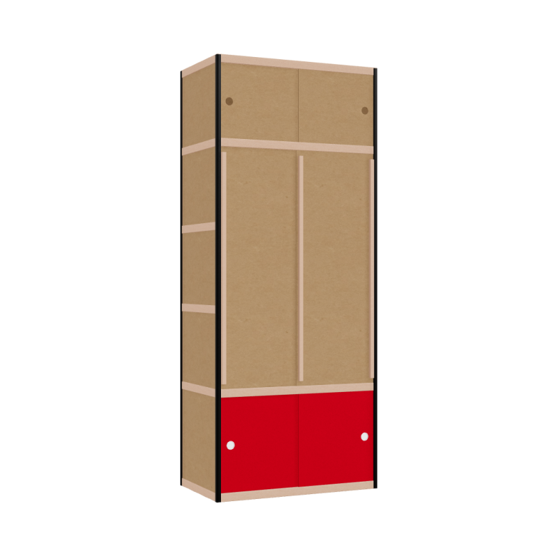 Penderie (219x90x52 cm)