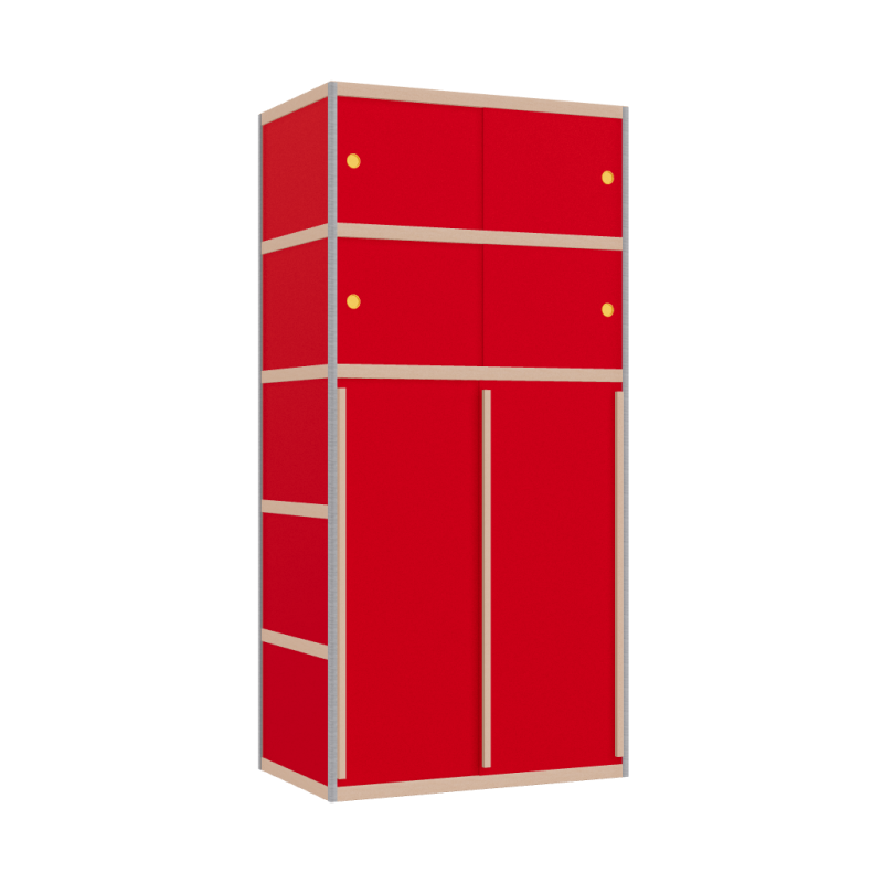 Wardrobe (209x100x62 cm)