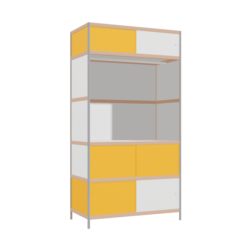 Kleerkast (229x120x62 cm)