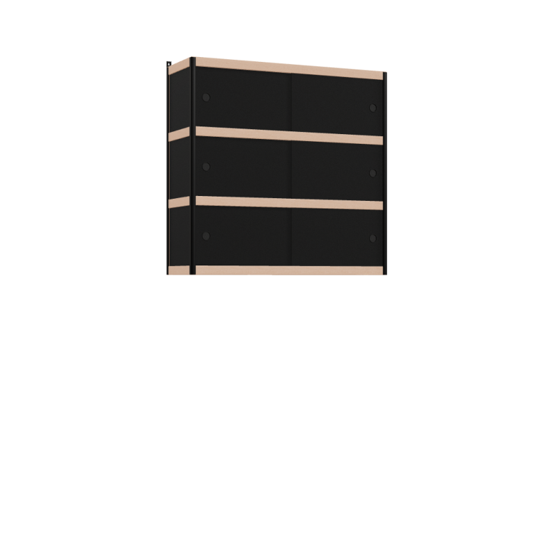 Hanging cabinet (97x100x32 cm)