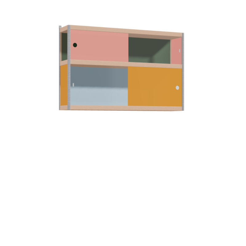 Meuble suspendu (76x120x25 cm)