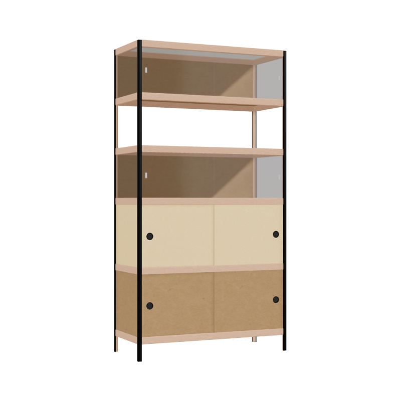 Vitrine (189x100x42 cm)