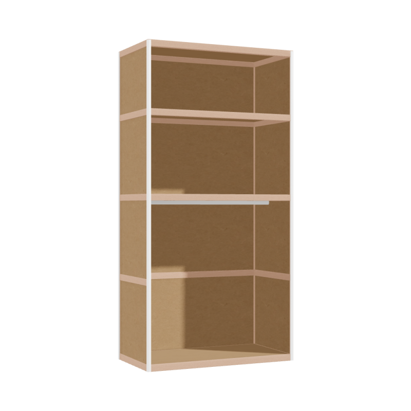 Wardrobe (198x100x52 cm)