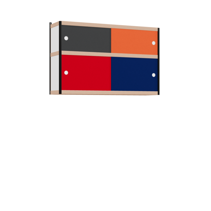 Hanging cabinet (76x120x32 cm)