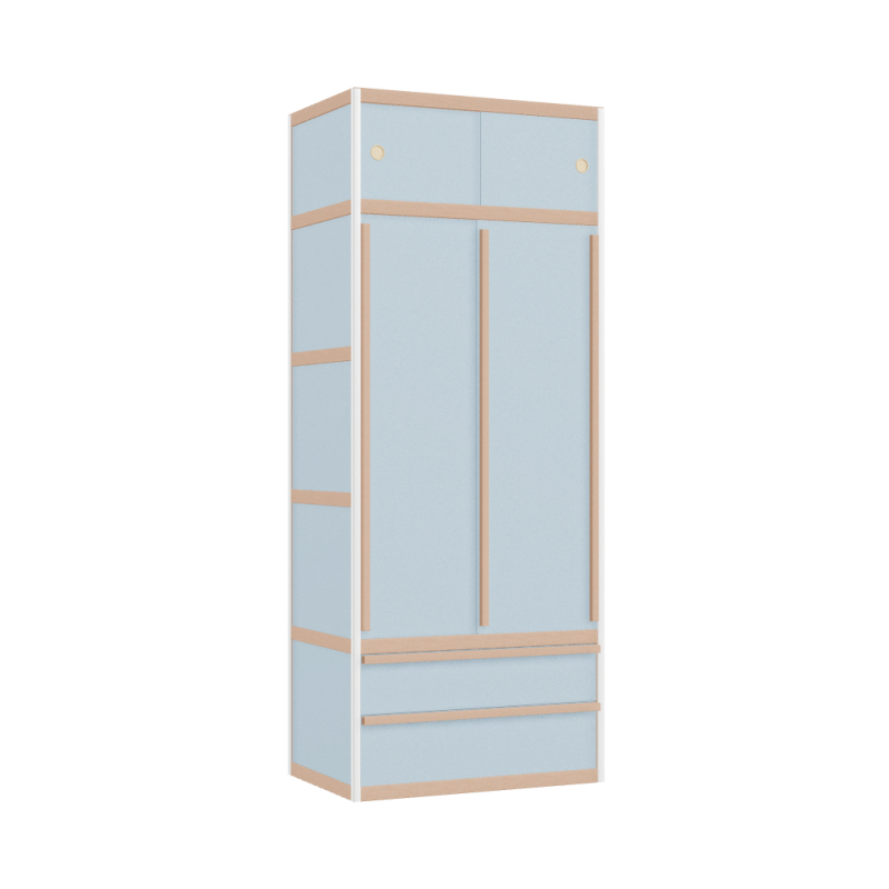 Wardrobe (199x80x52 cm)