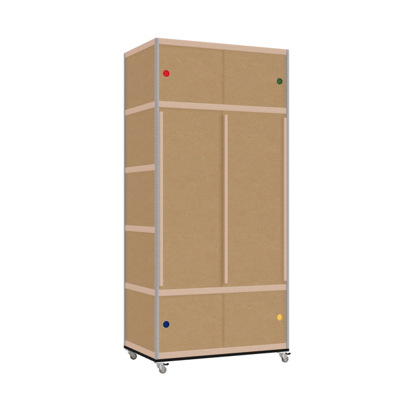 Wardrobe (218x100x62 cm)