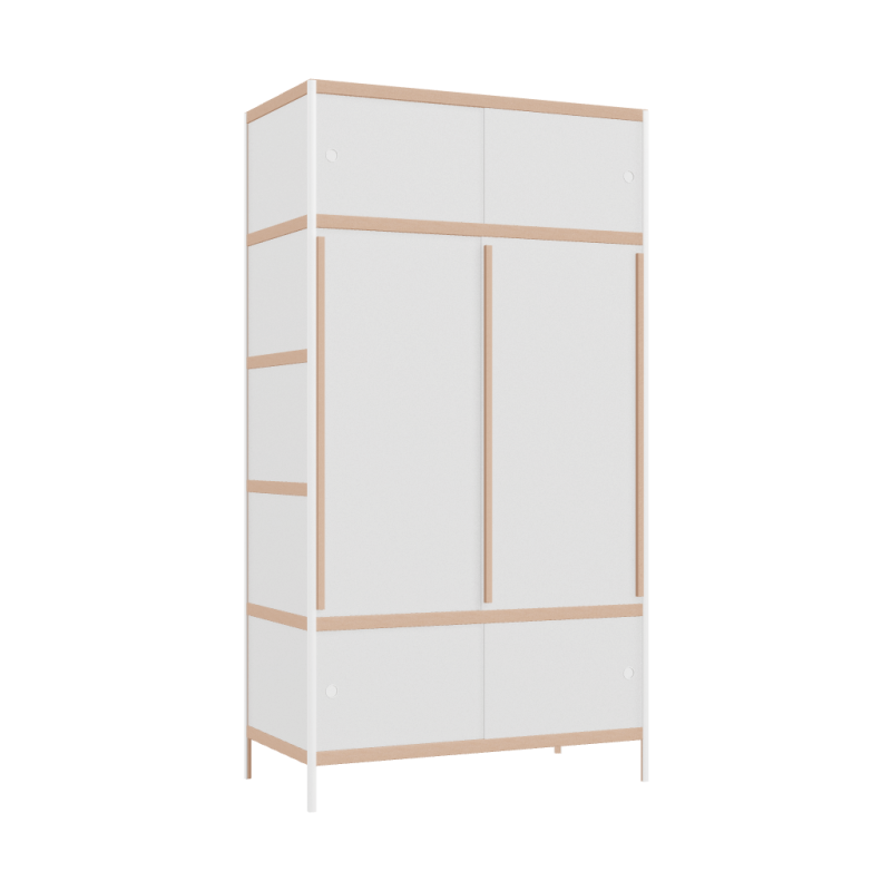 Kleerkast (223x120x62 cm)