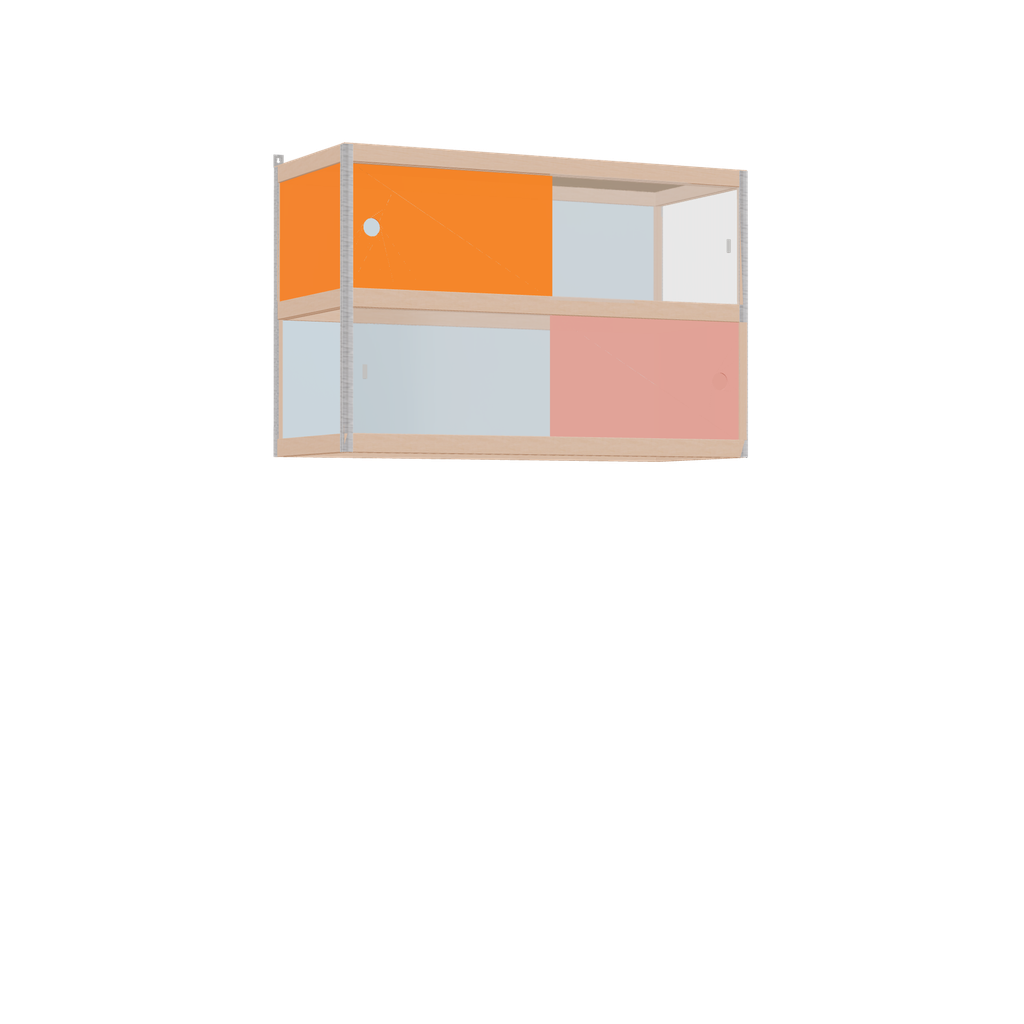 Zwevende kast (66x100x42 cm)