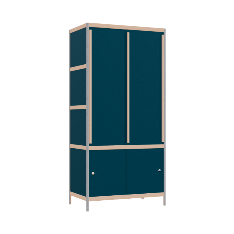 Wardrobe (188x90x52 cm)